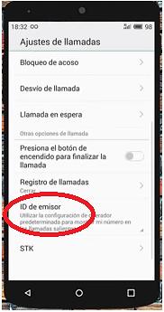 03 Ocultar ID de llamada en Android