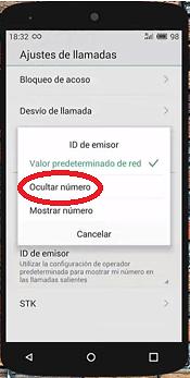04 Ocultar ID de llamada en Android